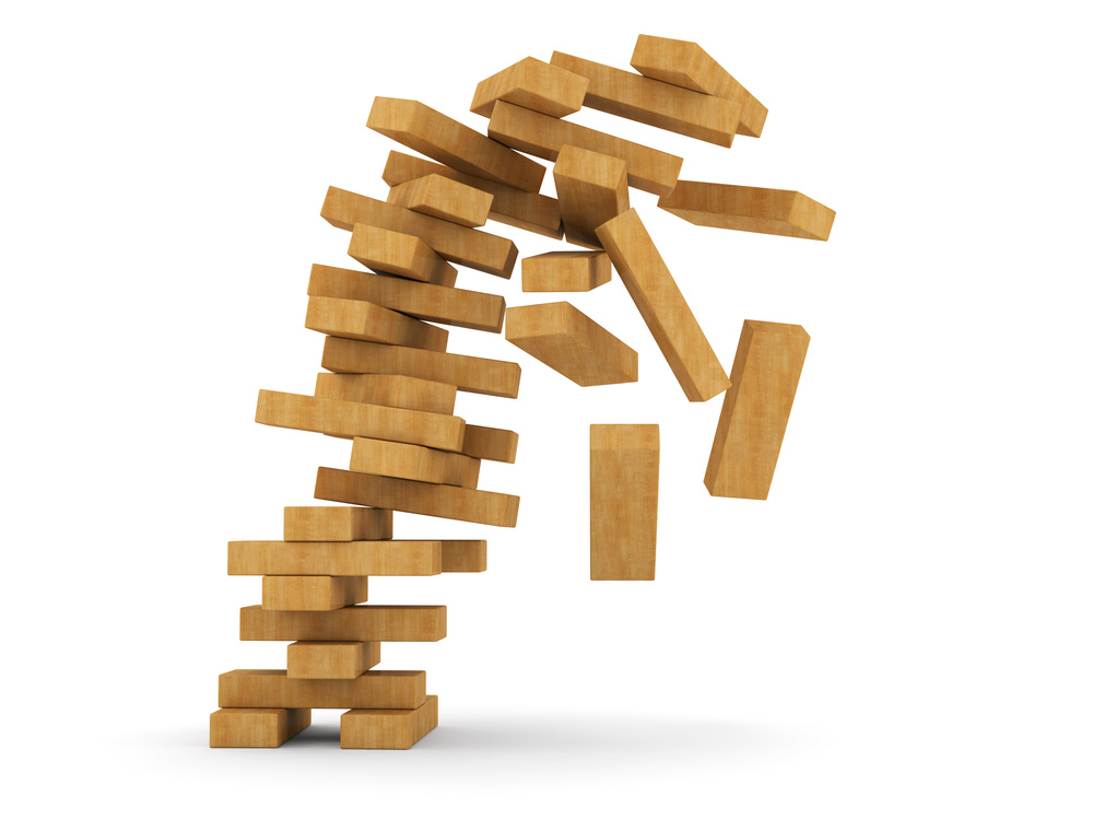 自作ホームページのデザインが崩れて失敗したイメージ