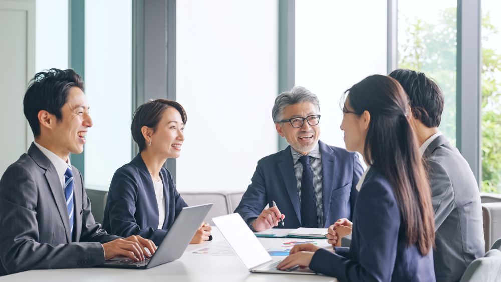 打ち合わせ風景
